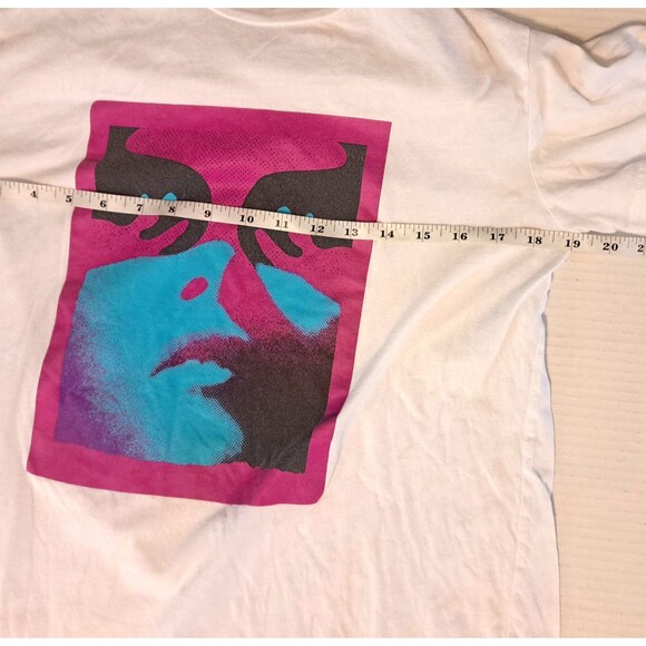 Obey Worldwide Shepard Fairey Art Propaganda Skater Short Sleeve T-shirt Mens M - Picture 3 of 5